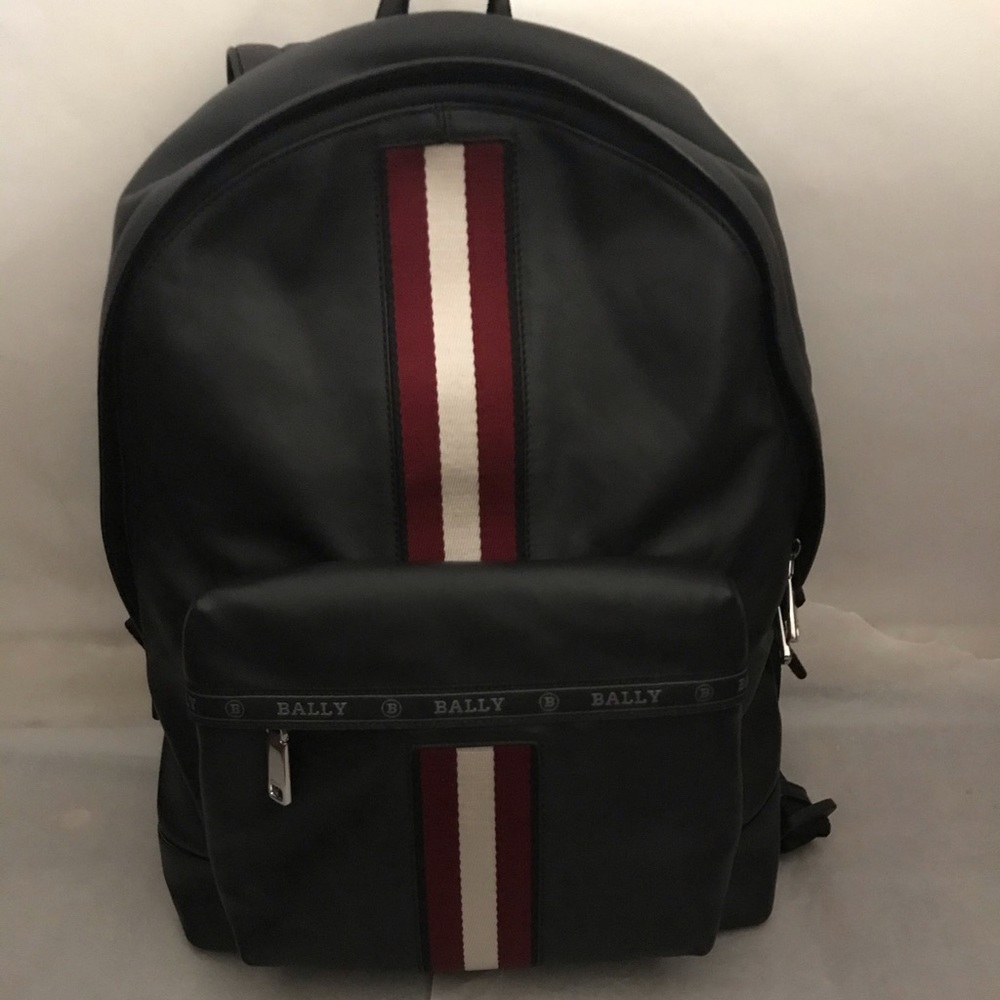Bally leather backpack